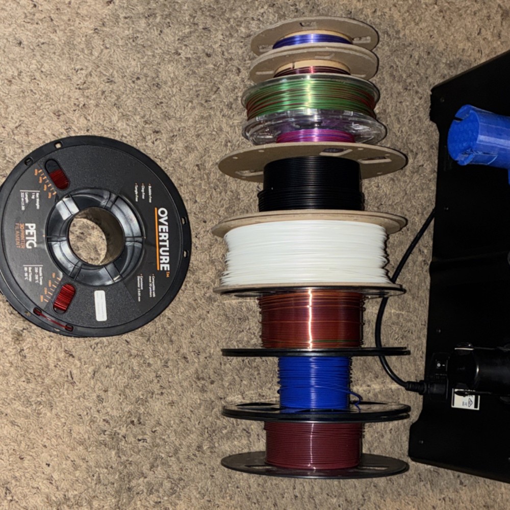 Flashforge Creator Pro 3D Printer with Filament and Flexible Build Plate