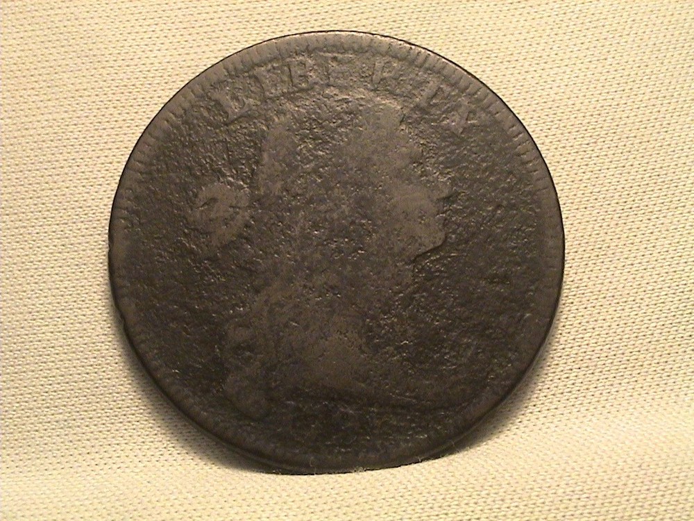 1796 Draped Bust Large Cent. S-119 R3