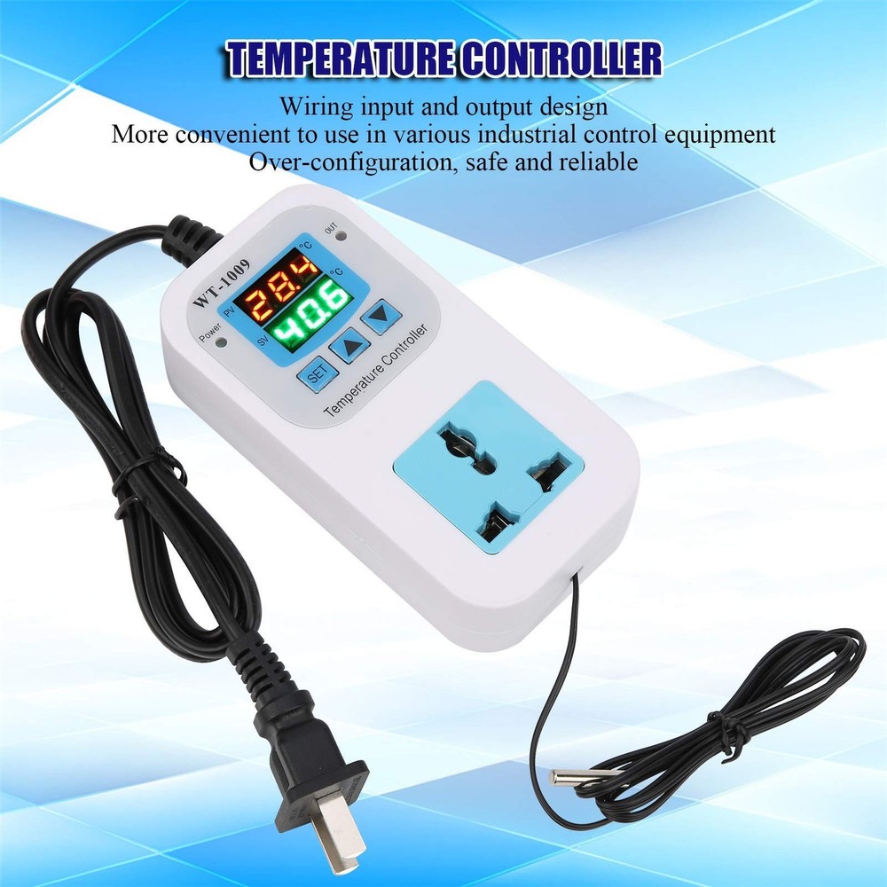 Thincol Digital Temperature Controller,Centigrade Thermostat Controlled Outle...