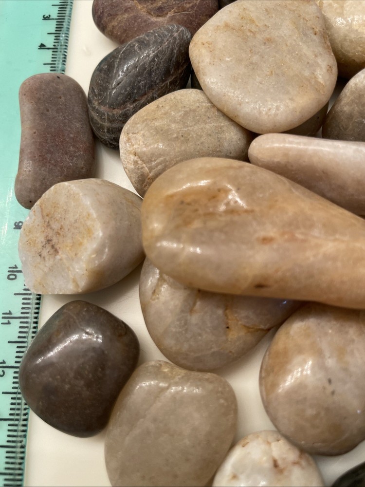 Polished Rocks 2 Pounds Decorative