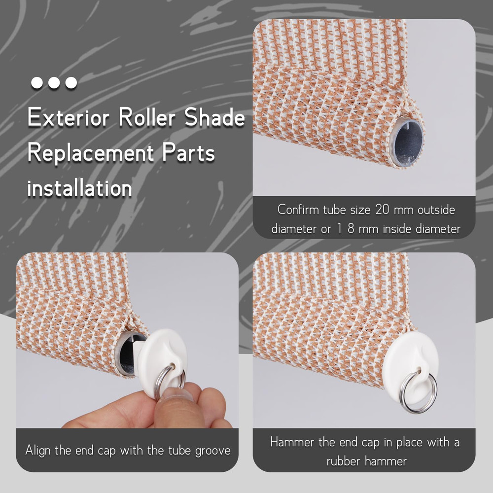 New Bungee Kit + End Cap, Universal Replacement Installation Accessories for Ind