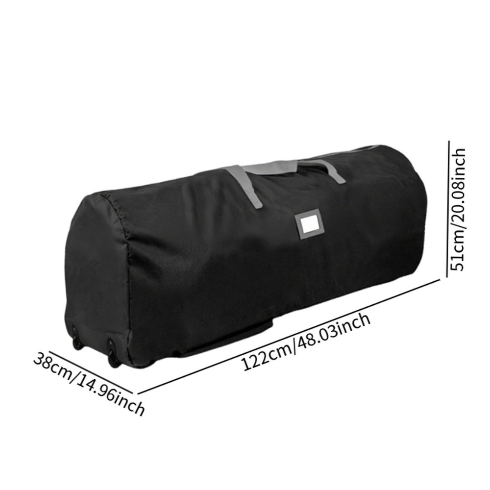 Rolling Christmas Tree Bag Carrier for Easy Moving Artificial Tree Container US