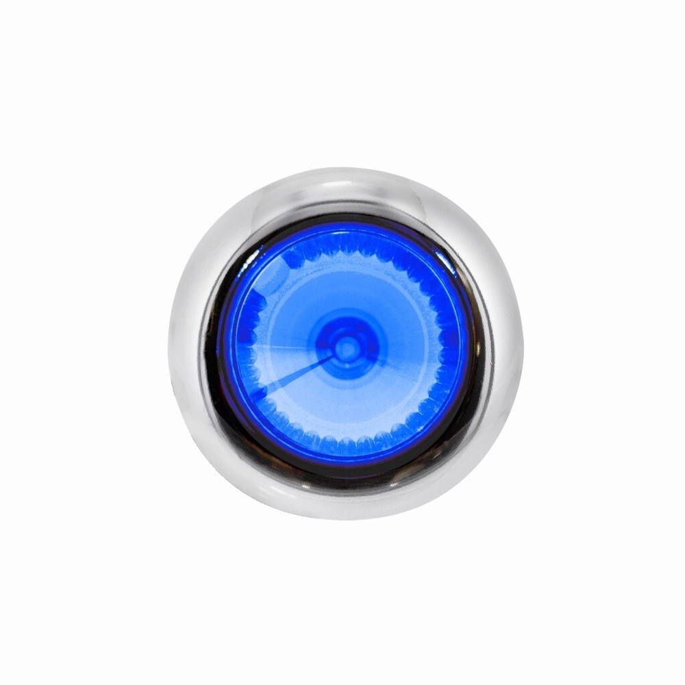 Blue LED / Clear Lens Dual Function Mini Spike Light SS Bezel Clearance/Marker