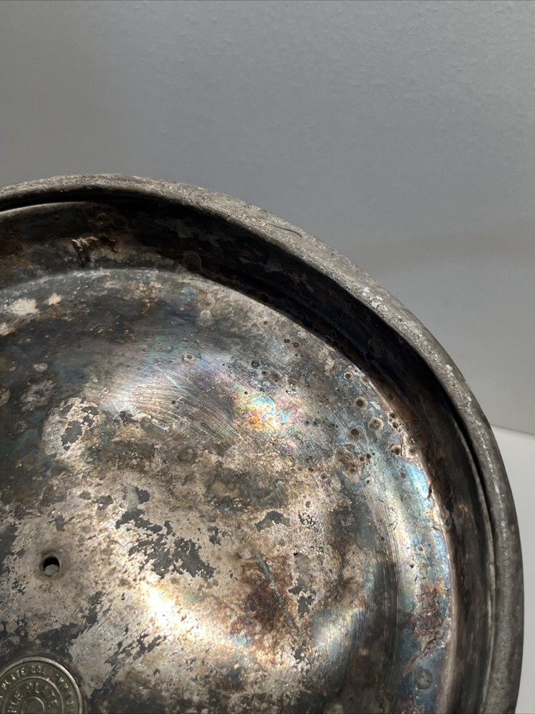 Silver City Plate Co Large Pitcher (missing Lid)