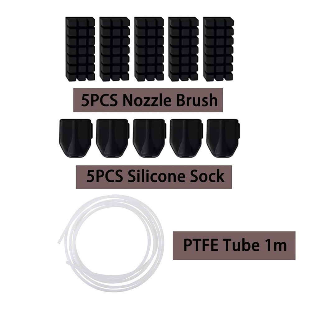 Flashforge AD5X Maintenance Tool Kit: Silicone Socks, Nozzle Brush, and More