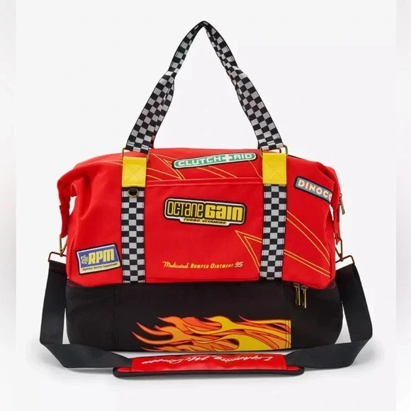 Disney Pixar Cars Lightning McQueen Icons Duffle Bag - BoxLunch Exclusive