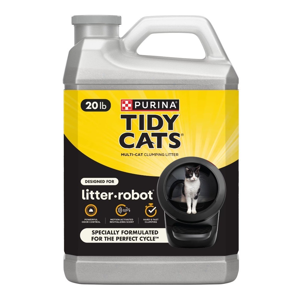 Clumping Cat Litter with Revitalizing Scent, Automatic Litter Box Compatible, 20