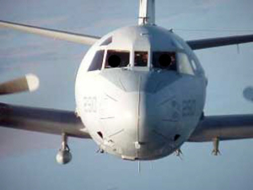 ADDRESS LABELS Navy - P-3 Head On