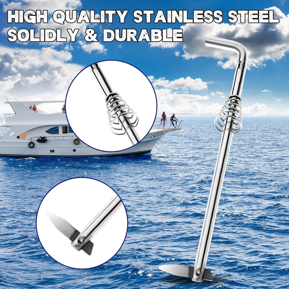 Tilt Thrust Rod & Spring for 8HP Outboard Motor