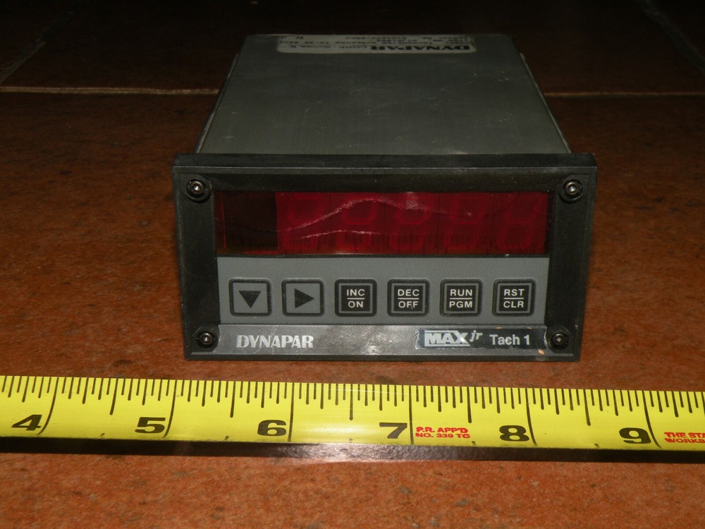 Dynapar MTJR1D00 Tachometer With Alarms