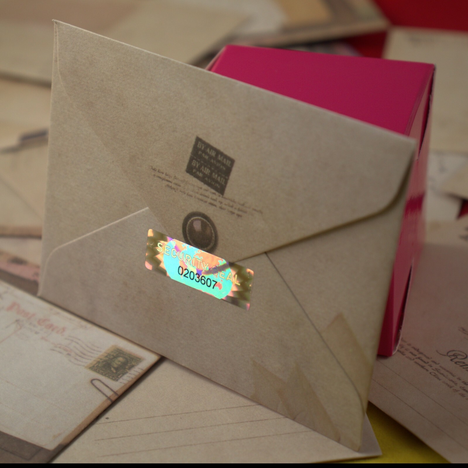 SECURITY SEAL Tamper Proof Security Sticker (SERIAL NUMBERS) (AvR051)