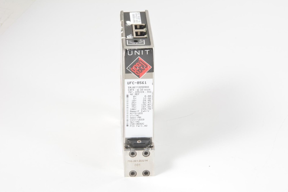 Celerity Unit UFC-8561 MultiFlo C4F6-Q) 50sccm Digital Mass Flow Controller
