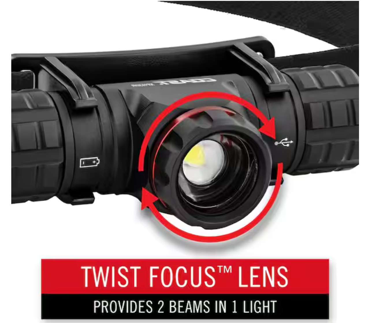 BRAND NEW COAST XPH30R 1200 Lm RECHARGEABLE HEADLAMP FREE SHIPPING!