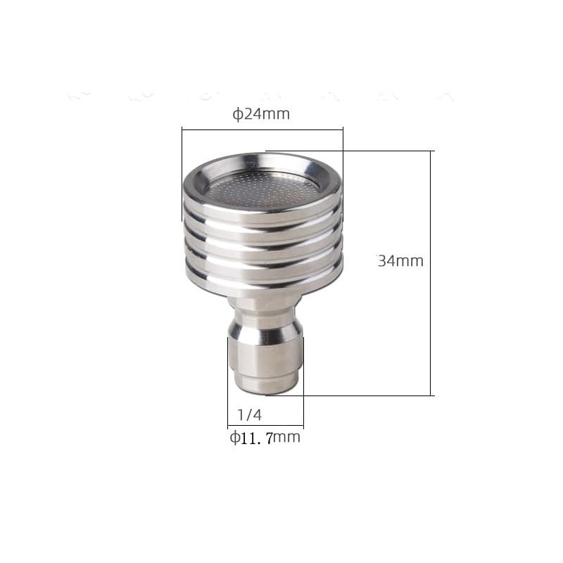 Pressure Washer Tips Spray Nozzle Soft Rain Shower Head 1/4 Quick Connect