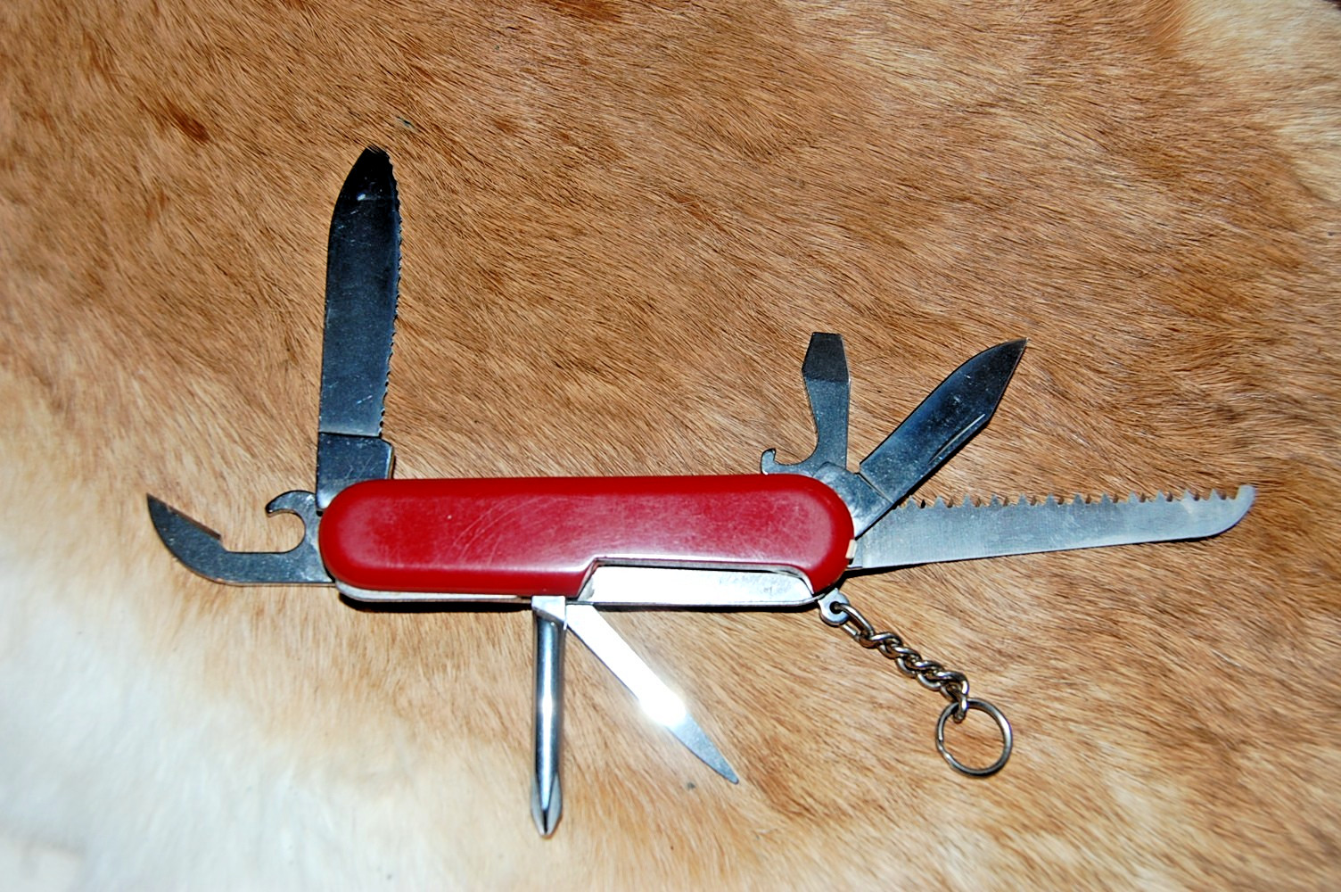 Wenger Delémont Collection Backpacker (Serrated) 85mm Swiss Army Knife