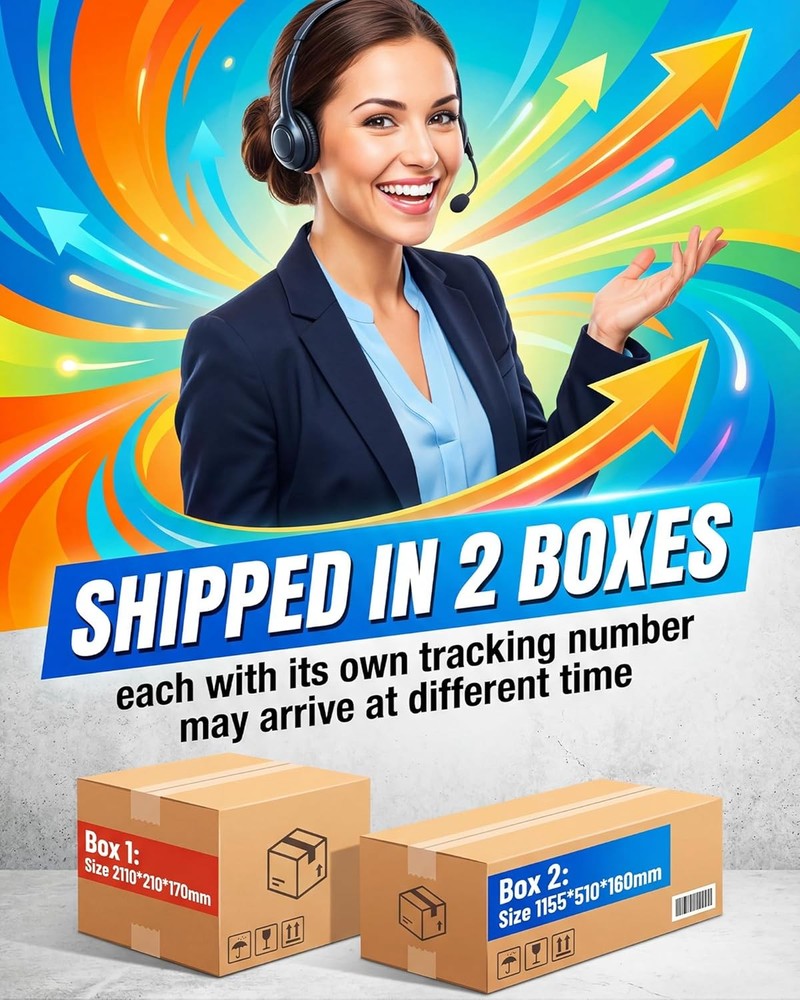 Smith Machine 1000LBS Multi-Functional Home Squat Rack W LAT-Pull Down System