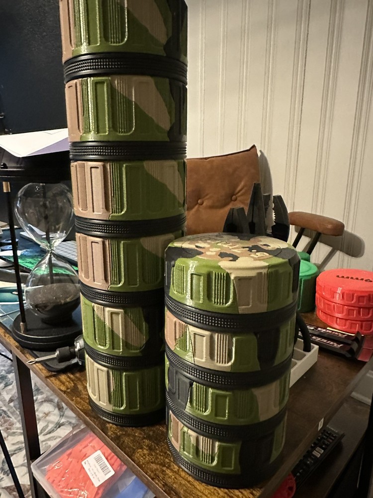 Round Stackable Ammo Vaults