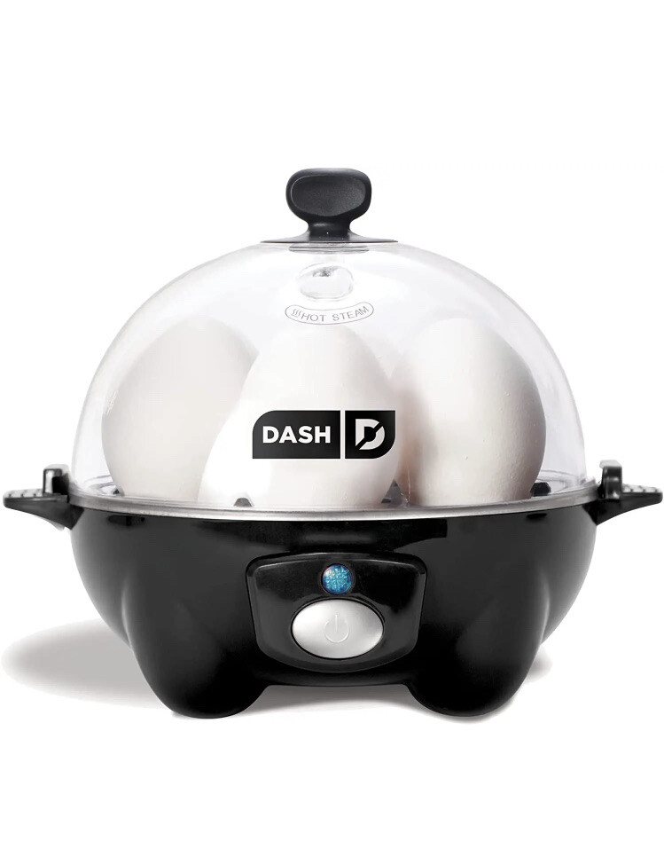 DASH Rapid Egg Cooker: 6 Egg Capacity Electric Egg Cooker for Hard Boiled Eggs,
