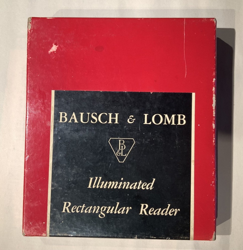 Bausch & Lomb Illuminated Rectangular Reader Magnifier