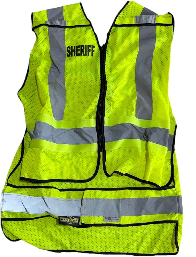 Galls Zip-N-Rip safety vest lot of 10 yellow reflective M-XL