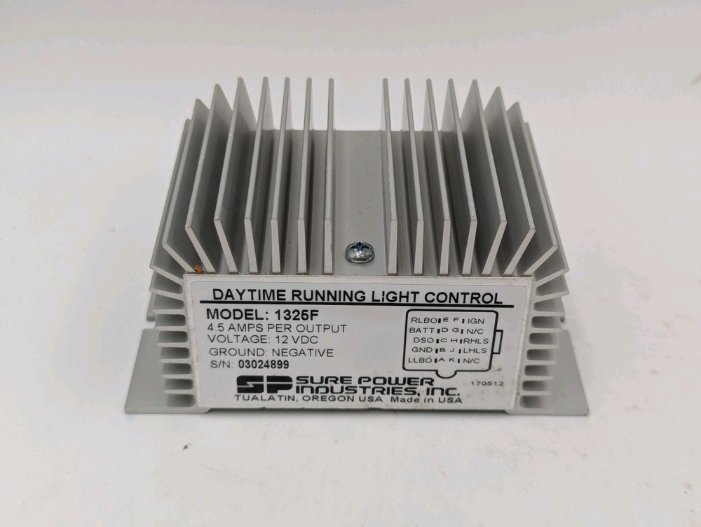 Sure Power 1325F DRL Control Module Daytime Running Light Controller 170512