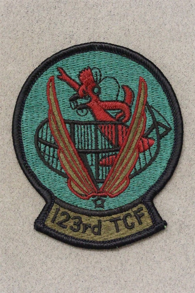USAF Air Force Patch 4224: 123rd Tactical Control Sqdn - subdued
