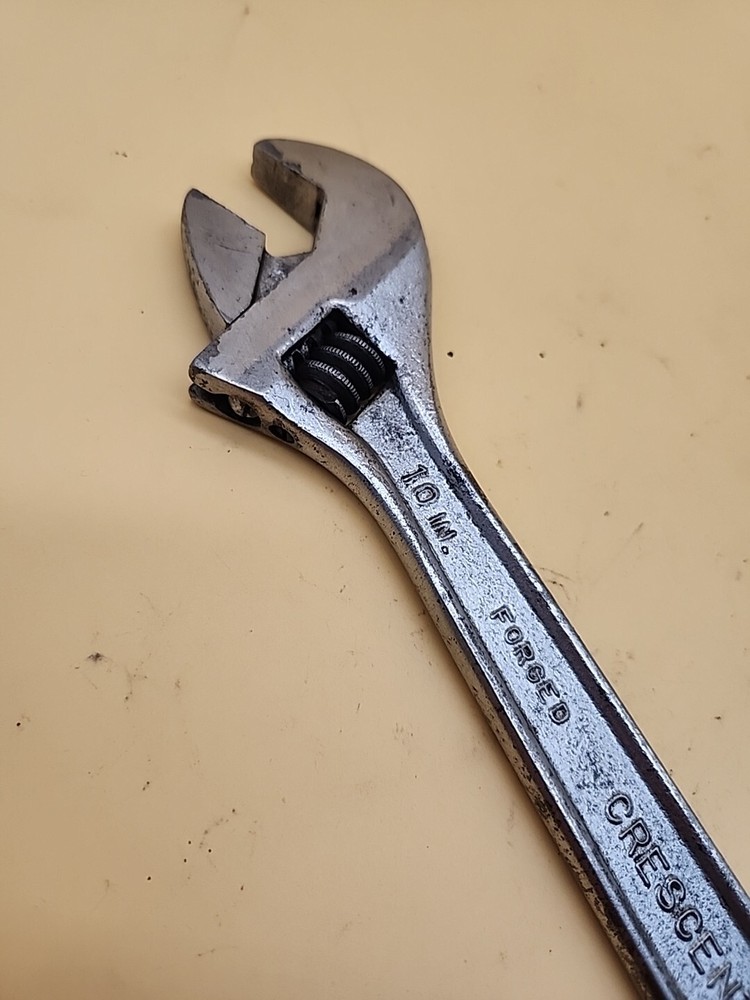 Crescent 10 in L Metric and SAE Adjustable Wrench 1 Pc