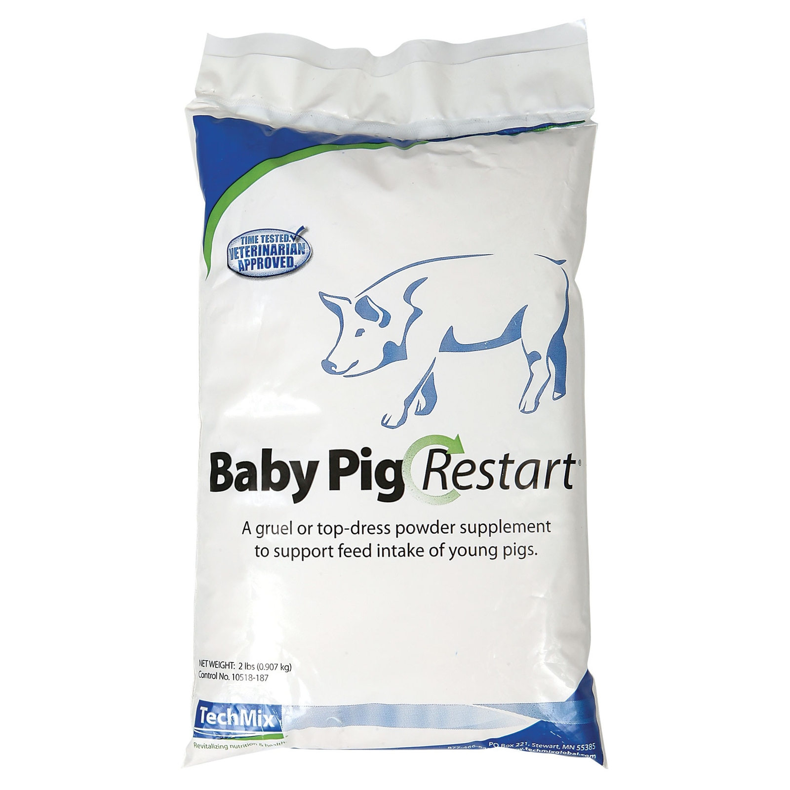 Techmix Baby Pig Restart 2 Pounds Transition to Feed