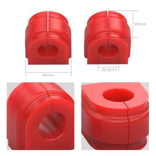 Front Anti Roll Sway Bar Polyurethane Bushing Replacement for 31356765574,