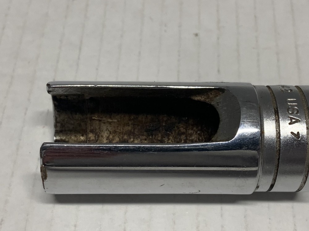 SNAP-ON 1/2 DRIVE 7/8 THERMAL VACUUM SWITCH SOCKET # S9842. USED