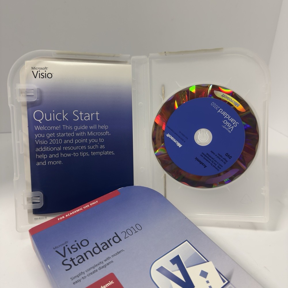 Microsoft Visio Standard 2010 Academic Full Version