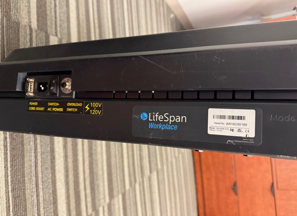 Lifespan Treadmill Model TR1200B-2016