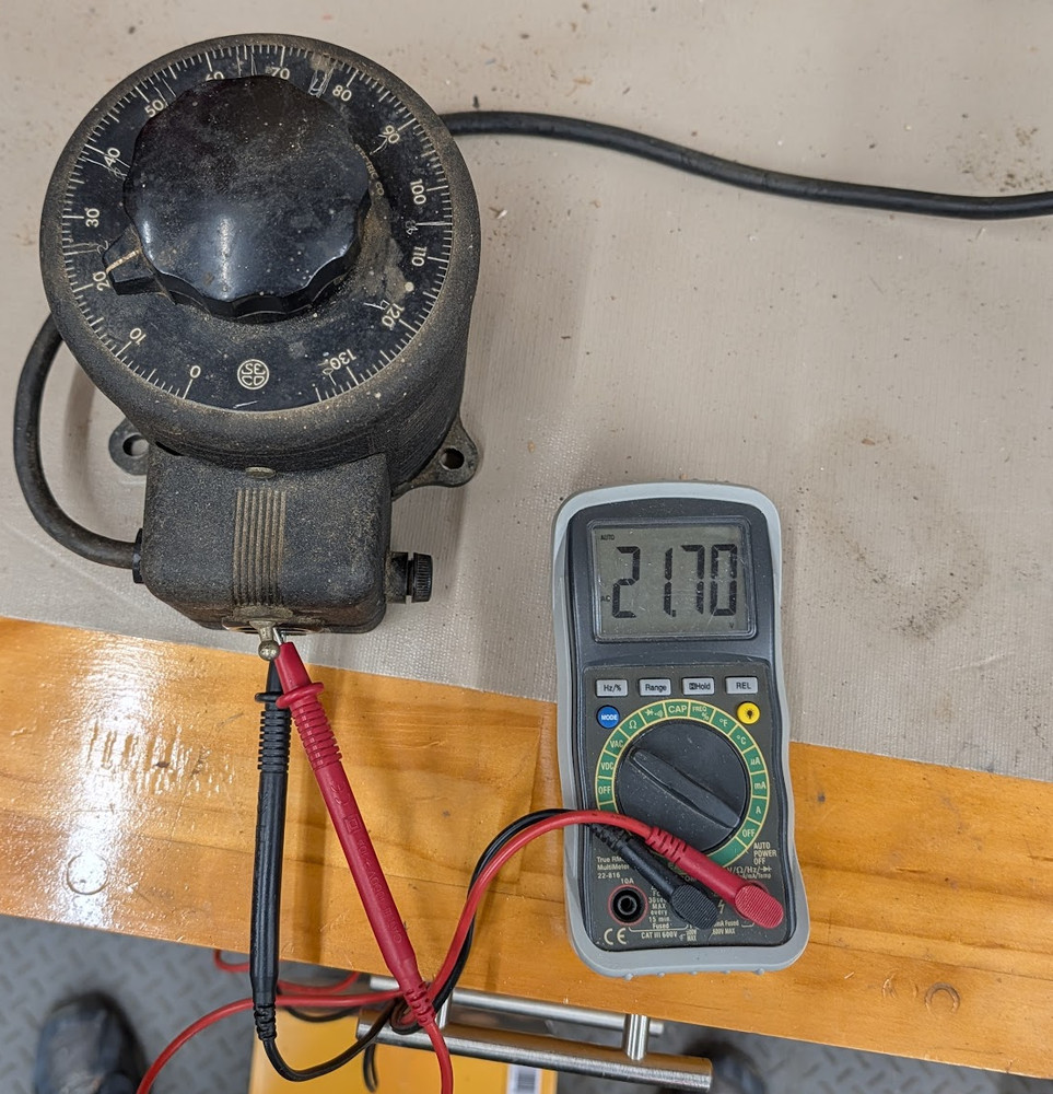Powerstat 116 Variable Autotransformer 0-135v