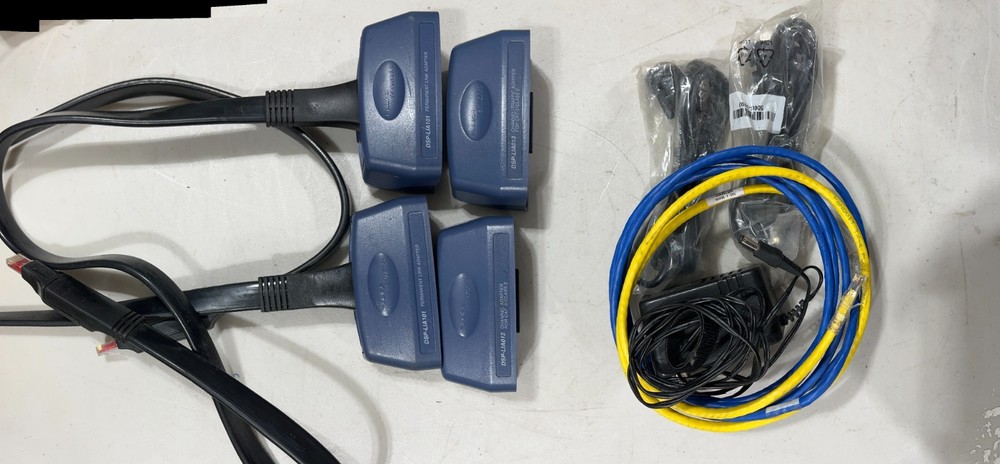 Fluke Networks DSP-4300 Cable Analyzer, Perm. Link & Channel Adapters, LOOK!!!