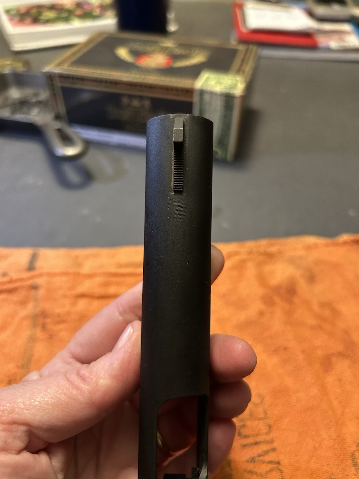 Remington Rand 1911 Dulite Finish General Shaver Division Slide 1943