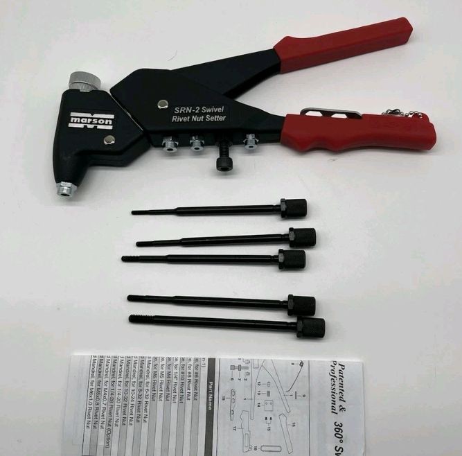 MARSON NUT RIVETER KIT-Brand New