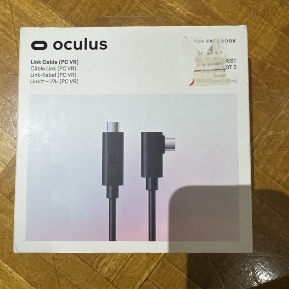 Oculus Meta Quest Link Virtual Reality Headset Cable Quest 1&2 / VR/ PC  NEW