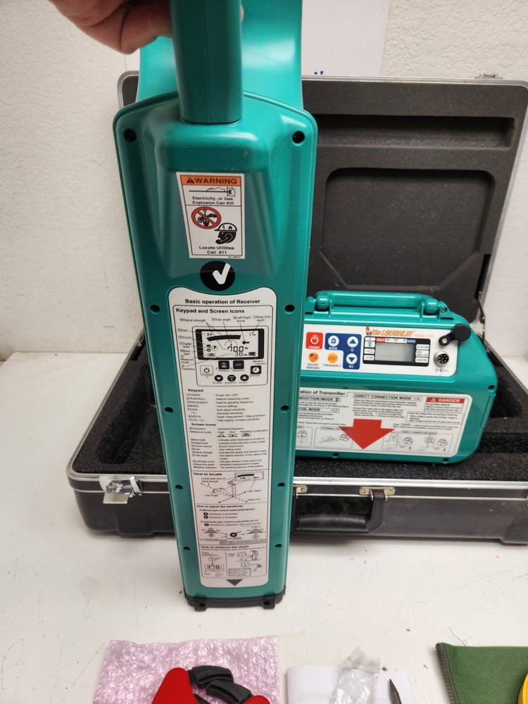 Vermeer McLaughlin Verifier Vision FLX2 Utility Cable Wire Pipe Locator