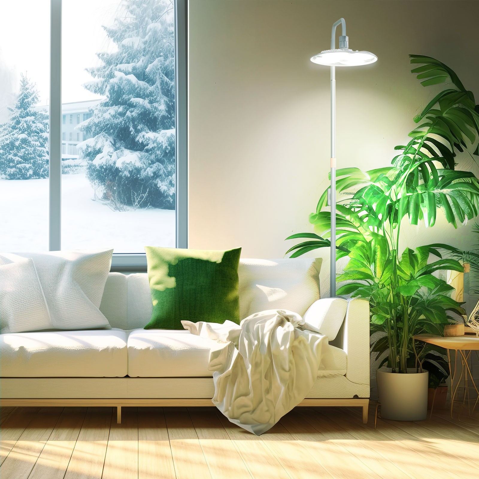 100W Grow Lights 10200LM Full Spectrum Indoor Tall Plant Growing Remote Control