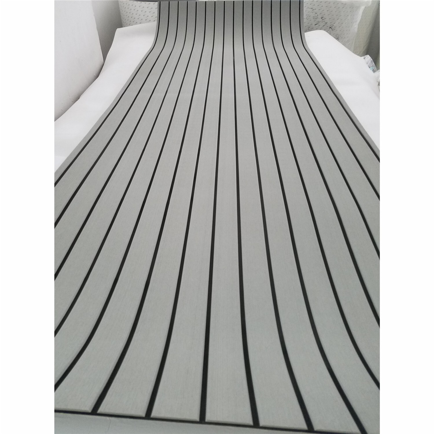 Self-adhesive Boat Flooring EVA Foam Teak Decking for Yacht Pontoon Boat | Gray