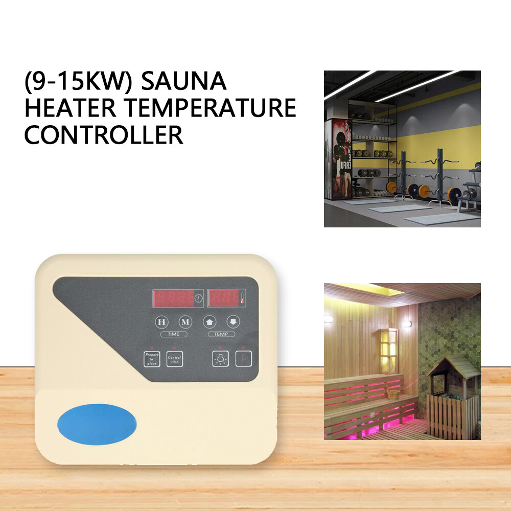 Sauna Heater Stove External Controller with Temperature Probe Wire 9-15KW