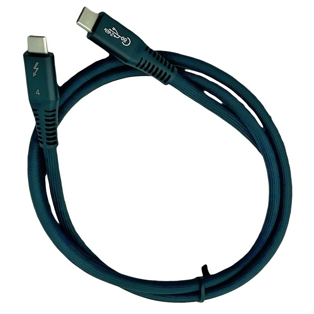 Fast Charging&Data Cable 80Gbps PD 240W 8K Wire Thunderbolt 4 3 USB 4.0 Type C-C