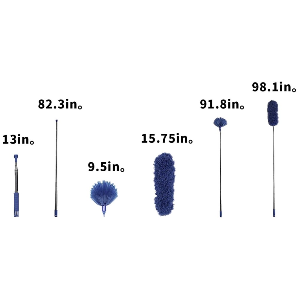 Telescopic Dusting Kit for Hard-to- Areas