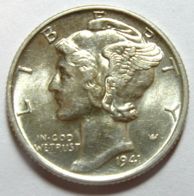 1941 MERCURY DIME - Uncirculated - #2132