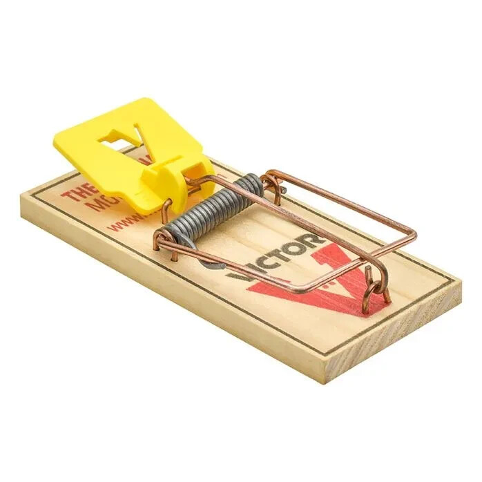 Victor Easy Set Mouse Trap Snap Trap Trigger Plate, 48 Traps