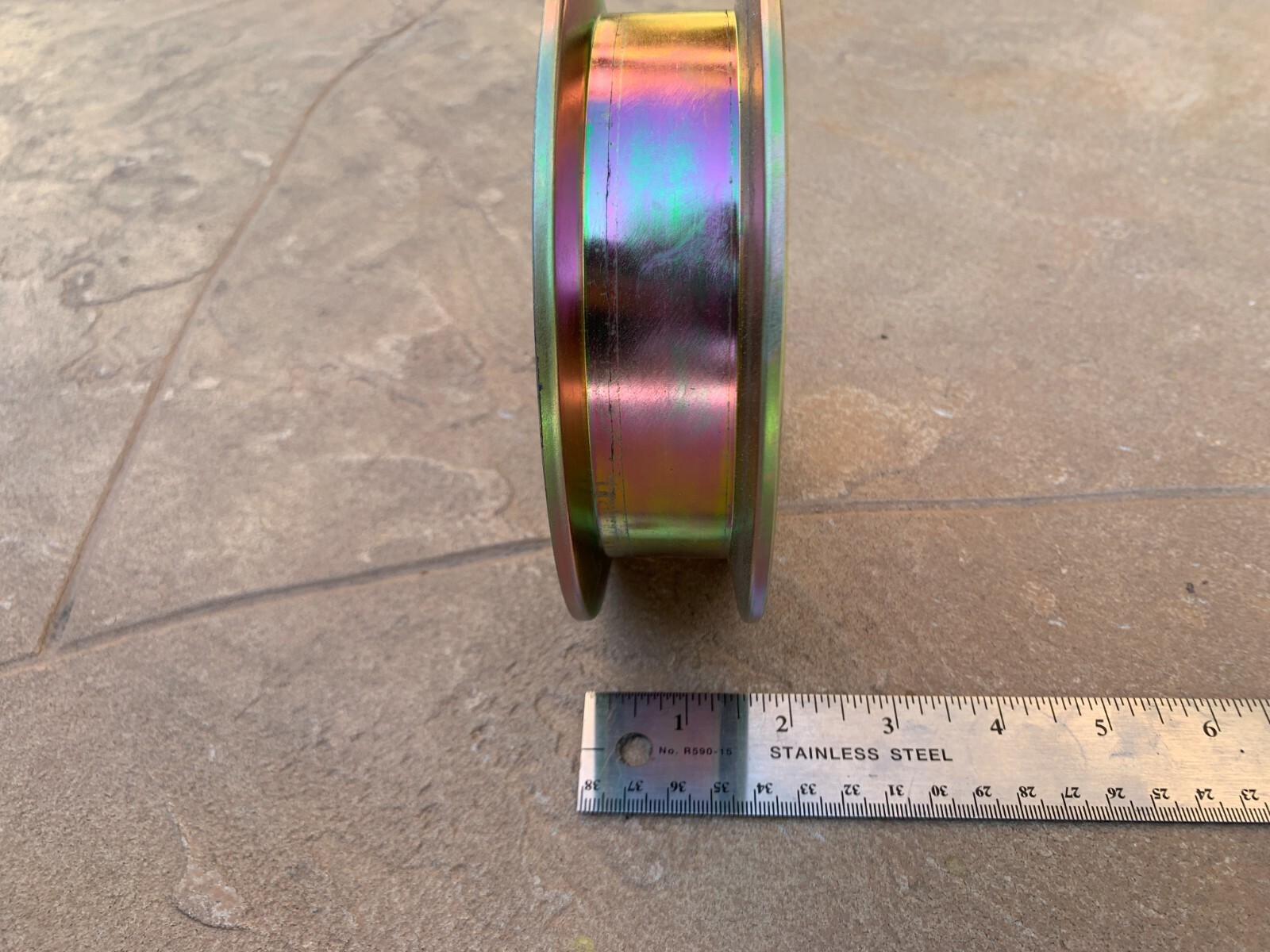 6" OD X 1 5/8" Wide Pulley