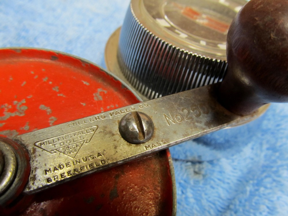 Vintage Miller Falls Company Hand Drill 2500A
