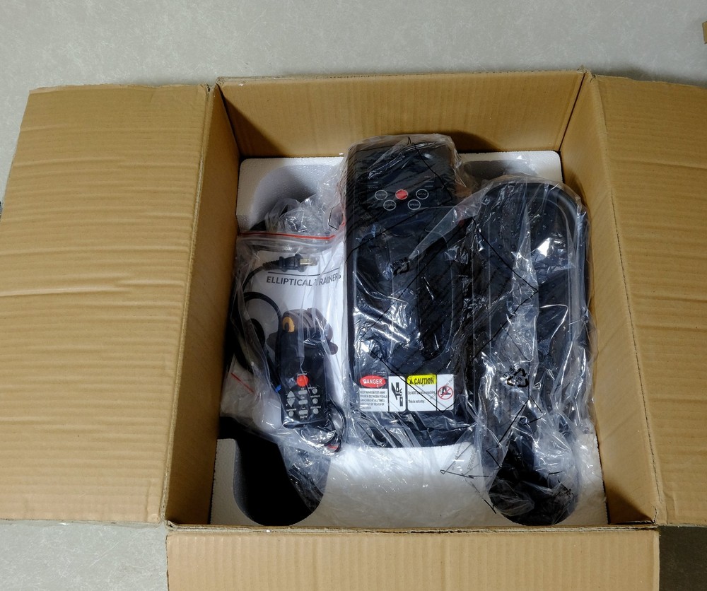 Electric Elliptical Machine with remote