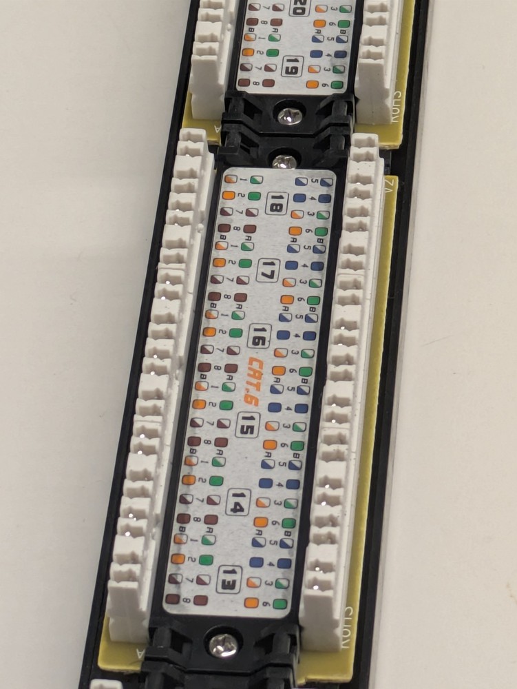 TRENDnet 24-Port Cat6 Unshielded Patch Panel (tcp24c6)