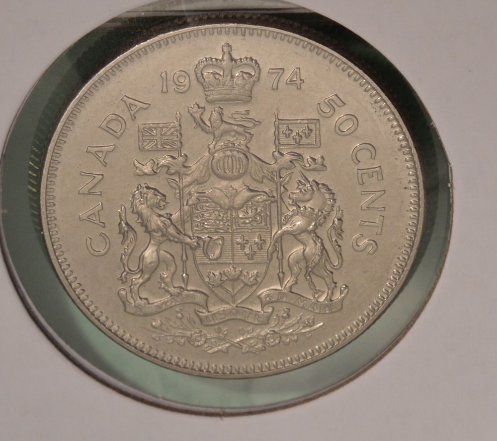 1974 Canada Fifty Cents - Uncirculated   🇨🇦🇨🇦